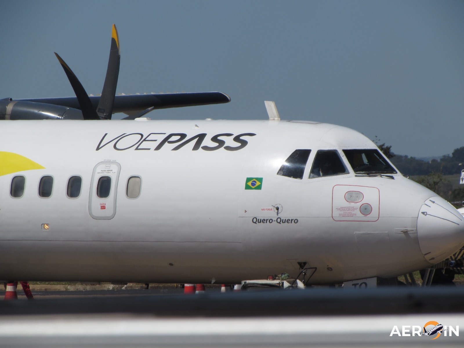 Avião da Voepass com destino a Guarulhos faz pouso de emergência em Uberlândia