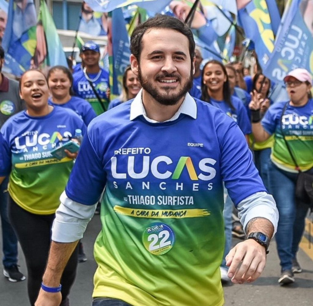 Em Guarulhos-SP, Lucas Sanches tem 54%