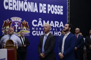 Lucas Sanches toma posse como prefeito de Guarulhos e promete mudanças