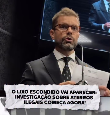“Vereador e Delegado Gustavo Mesquita Lidera CEI para Investigar Aterros Ilegais em Guarulhos: Falta Apenas 3 Assinaturas”