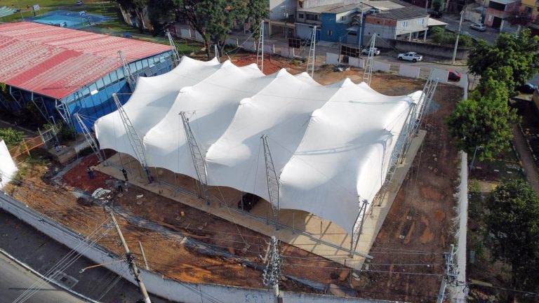 Palácio de Lutas no CSE João do Pulo recebe vistoria técnica