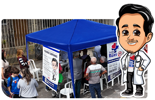 “Saúde nas Ruas”: Projeto do Dr. Mario César e Escola Técnica (Grau) Transforma Vidas em Guarulhos