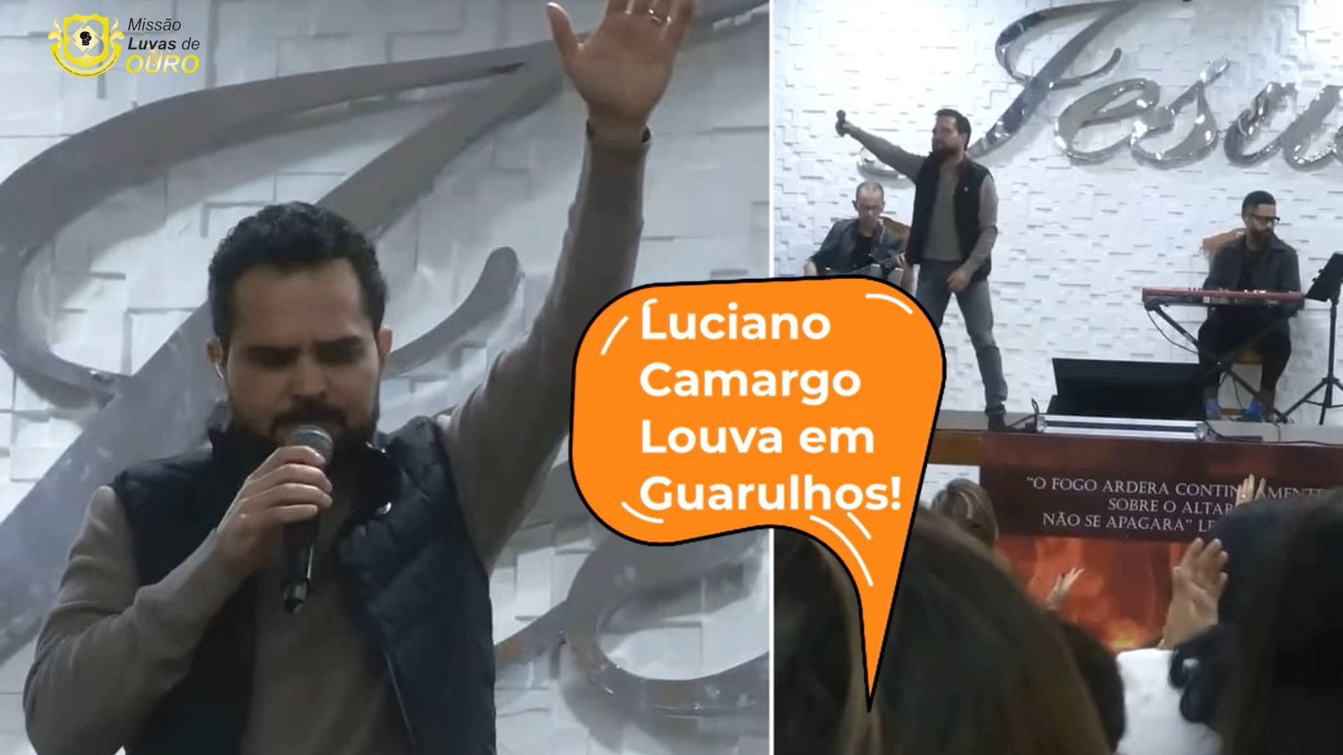 Luciano Camargo Louva em Guarulhos!