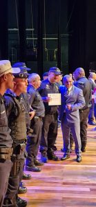 GCM realiza solenidade de passagem de comando e de valorização profissional no Adamastor.