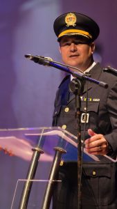 GCM realiza solenidade de passagem de comando e de valorização profissional no Adamastor.