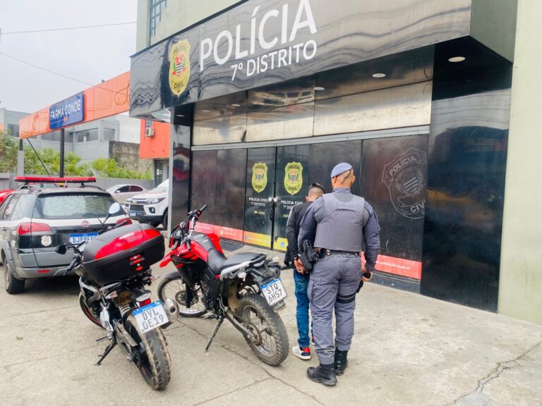 4 Motos Roubadas Recuperadas e 1 Bandido Preso em Guarulhos