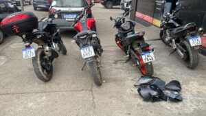 4 Motos Roubadas Recuperadas e 1 Bandido Preso em Guarulhos