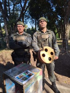 GCM desenvolve atividades educativas com crianças no Zoológico Municipal