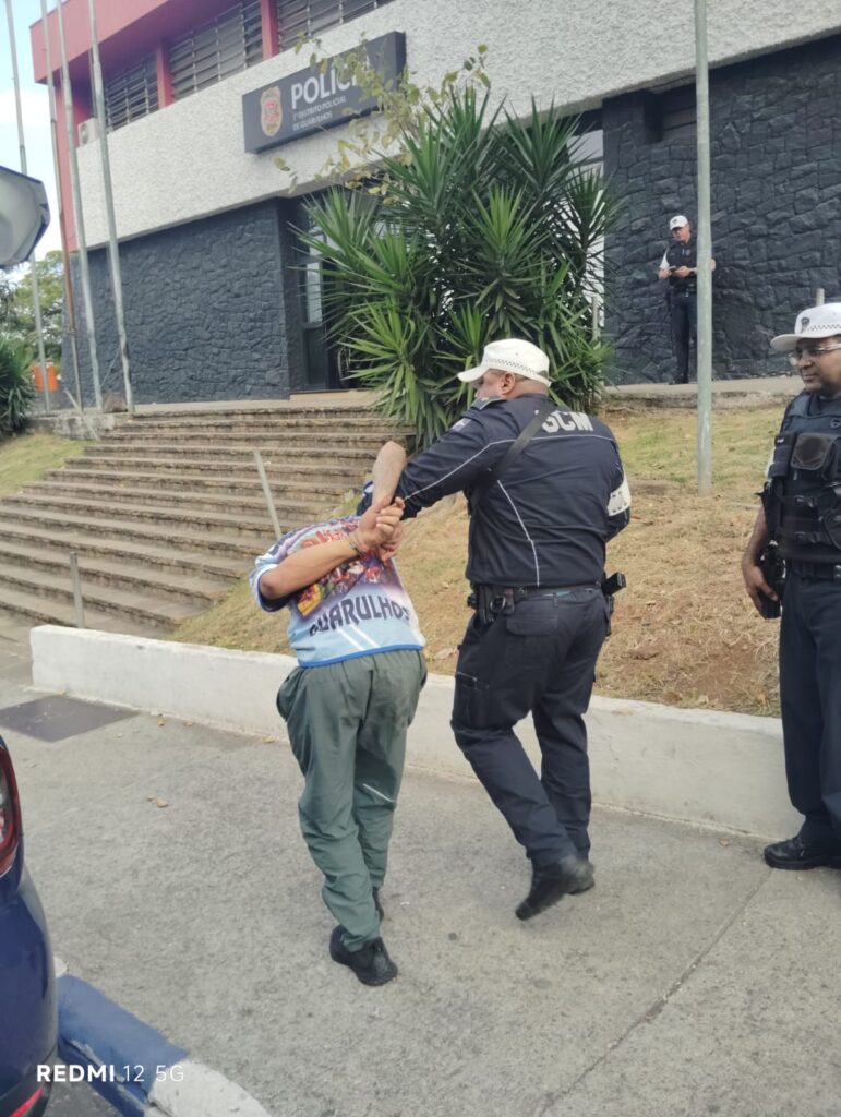 GCM prende criminoso por roubo a comerciante no Centro