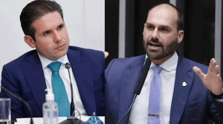 Hugo Motta Envia Pedidos de Cassação Contra Eduardo Bolsonaro e Outros 10 Deputados