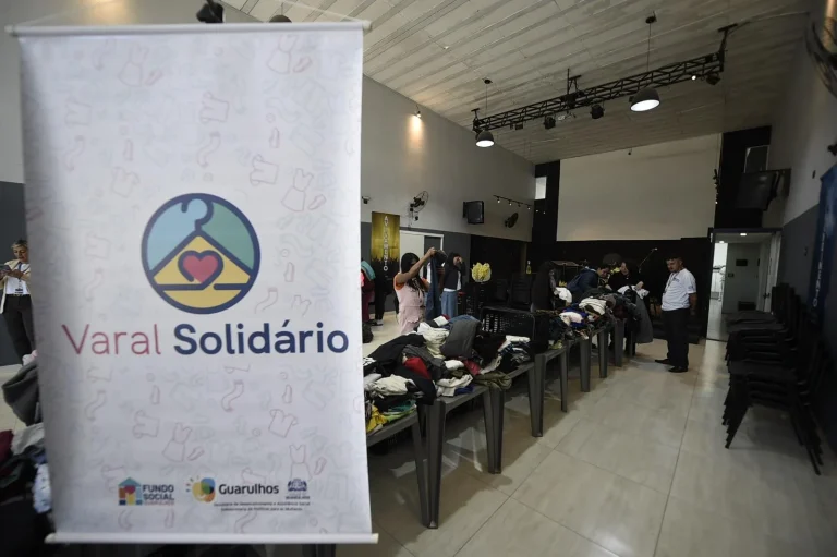 Varal Solidário de Inverno em Guarulhos Beneficia Mais de 1.000 Famílias e Passa a Funcionar o Ano Todo