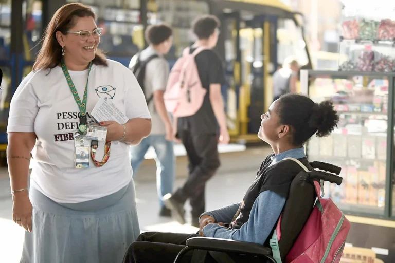 Terminal Pimentas Recebe Ação de Conscientização sobre Inclusão de PCDs