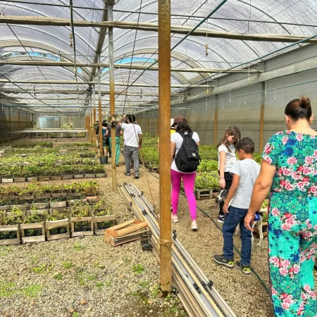 Moradores do Água Azul Visitam Horto Florestal de Guarulhos