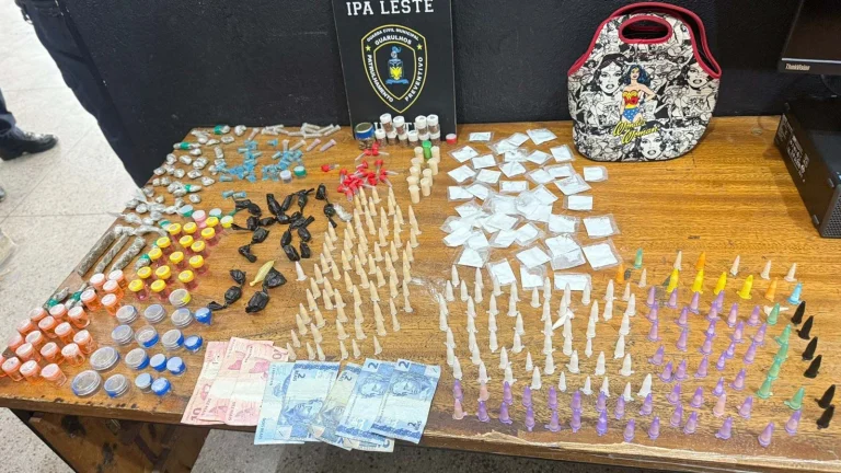 Traficante é Preso com 850 Gramas de Drogas no Pimentas