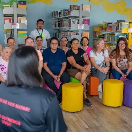CEUs de Guarulhos Promovem Rodas de Conversa Sobre Violência Doméstica com Edilaine Soares