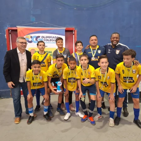 Olimpíada Colegial Guarulhense Coroa Campeões de Futsal e Futebol