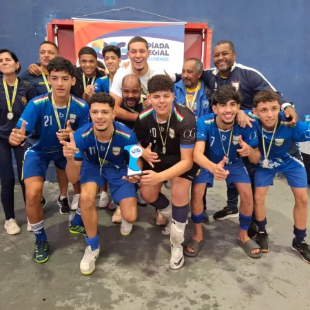 Olimpíada Colegial Guarulhense Coroa Campeões de Futsal e Futebol