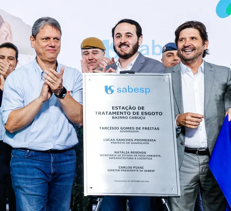 Sabesp Leva Saneamento Básico Para 44 Mil Pessoas com Novas Estações de Esgoto em Guarulhos