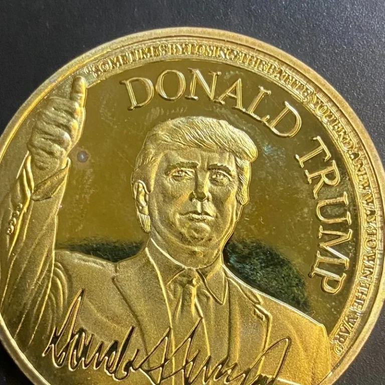 “Sem Fake News Aqui”: Tesouro dos EUA Confirma Moeda Comemorativa de US$ 1 Com Rosto de Donald Trump