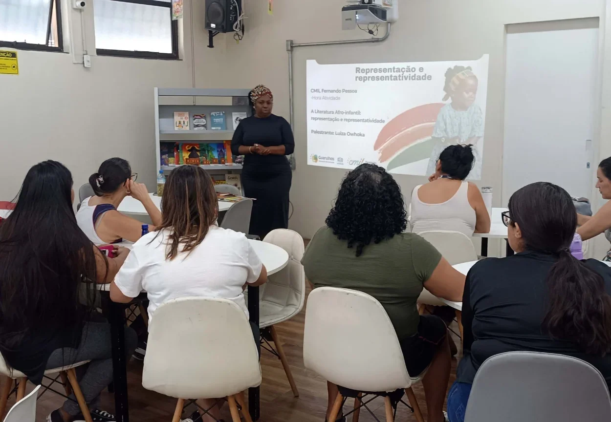 CMIL Fernando Pessoa Promove Formação Sobre Literatura Infantil e Representatividade com EPGs da Cidade Soberana