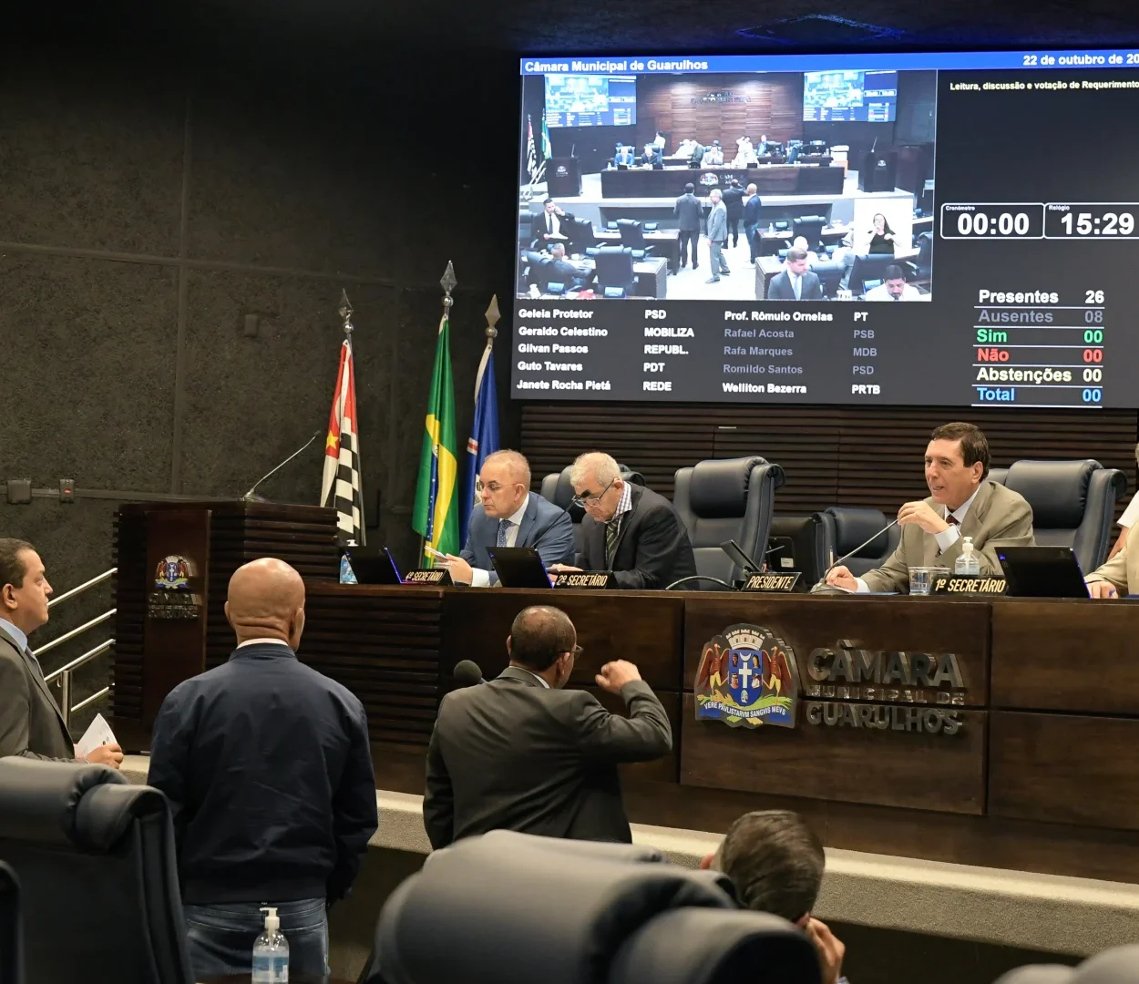 Câmara de Guarulhos Votará Sete Projetos na Próxima Quarta-feira (29/10)PDF.