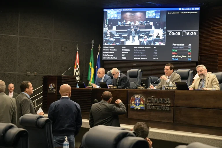 Câmara de Guarulhos Votará Sete Projetos na Próxima Quarta-feira (29/10)PDF.