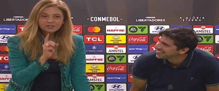 Invasão de Leila na Coletiva: Abel Ferreira se Emociona Após Virada Histórica do Palmeiras na Libertadores