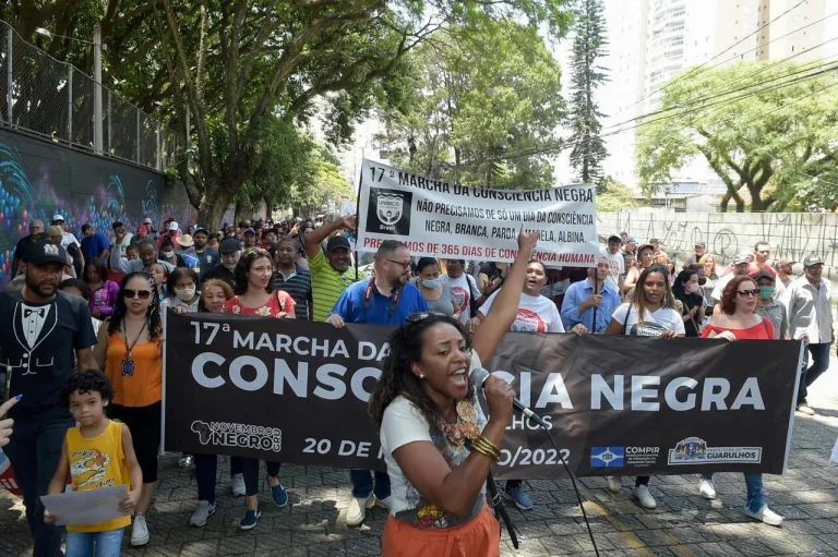 Guarulhos se une contra o racismo na Marcha da Consciência Negra nesta quinta-feira
