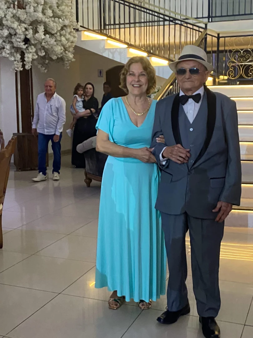 ARMINIO COELHO e sua esposa PEDRINA.