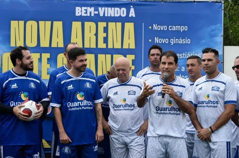 Lucas Sanches inaugura Arena Ponte Grande com padrão profissional em Guarulhos