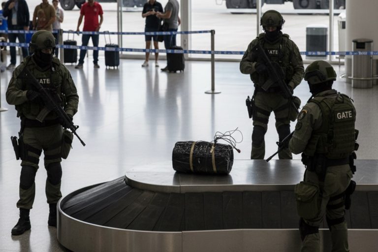Ameaça de bomba mobiliza esquadrão de elite em ônibus da EMTU no Aeroporto de Guarulhos