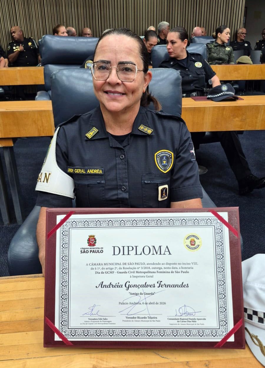 Força e Honra: Mulheres da GCM de Guarulhos recebem homenagem histórica na Câmara Municipal de São Paulo