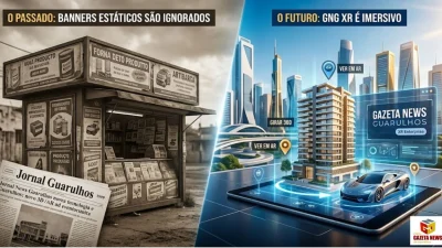 O Fim do Banner: Gazeta News Guarulhos é o 1º portal do Brasil a lançar anúncios em 3D e Realidade Aumentada