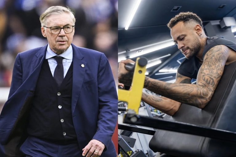 Convocação da Seleção: Ancelotti Lida com Humor Diante da Pressão por Neymar na Copa do Mundo