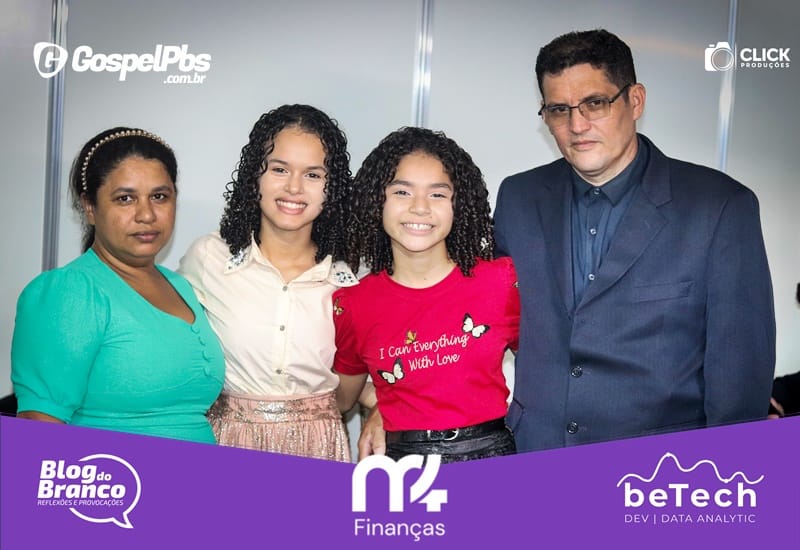 Do Maranhão aos palcos: A história de fé de José Luis, o pai por trás do talento de Talita e Talia