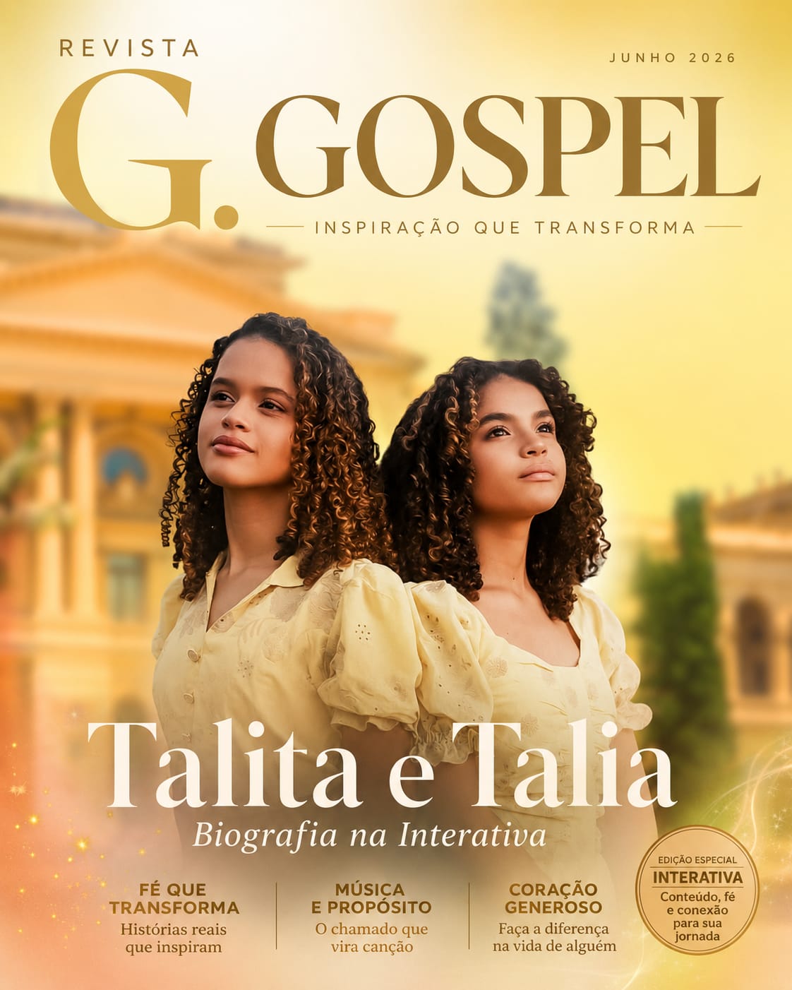 Ascensão no Gospel: O talento, o testemunho e a carreira brilhante da dupla Talita e Talia guiada por Deus