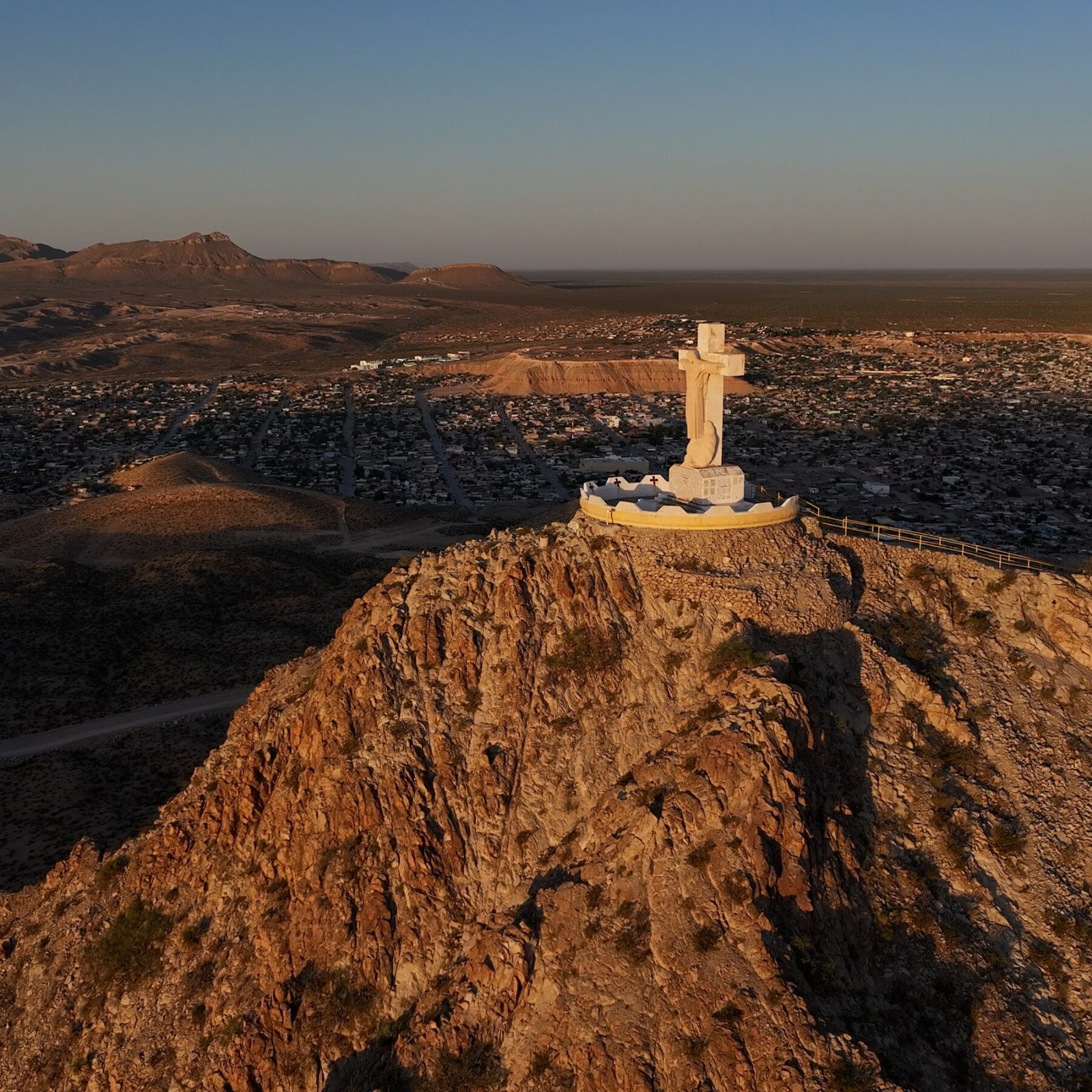 a diocese tries to protect its 29 foot jesus from trump s border wall 1782039672885