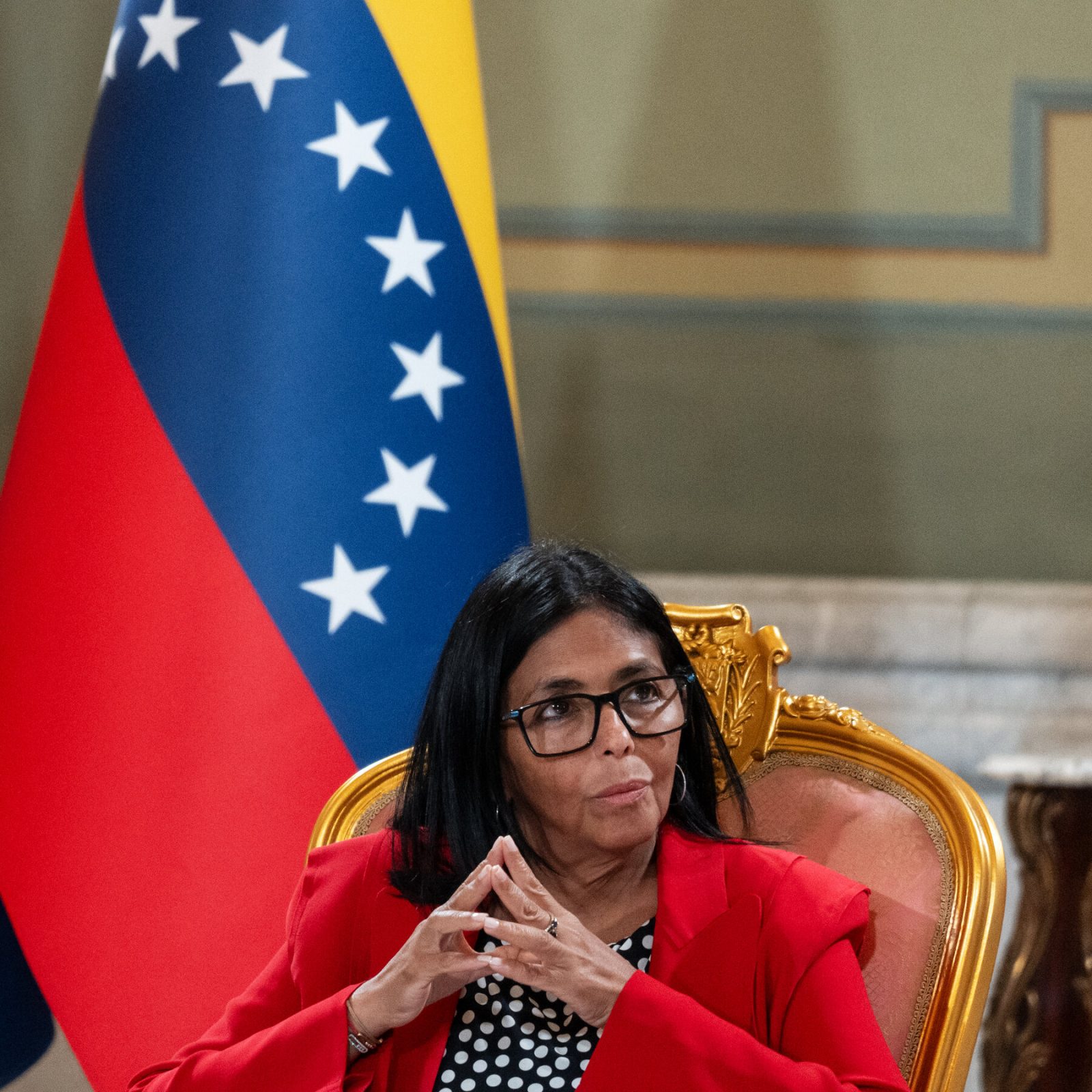 delcy rodriguez venezuela s president struggles to uphold trump s narrative of s 1782232324264