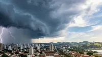 Alerta de tempestade e granizo no Sul e SP é emitido pelo Inmet; veja