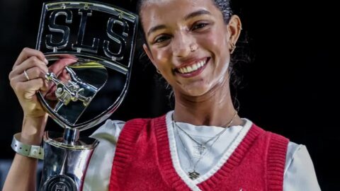 Rayssa é campeã da etapa carioca da Liga Internacional de Skate Street
