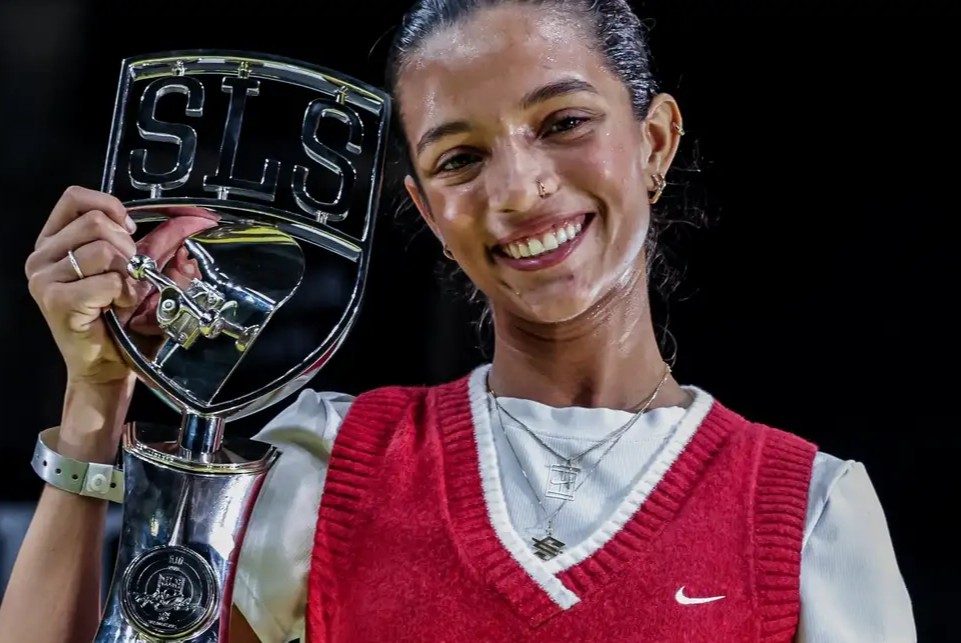 Rayssa é campeã da etapa carioca da Liga Internacional de Skate Street