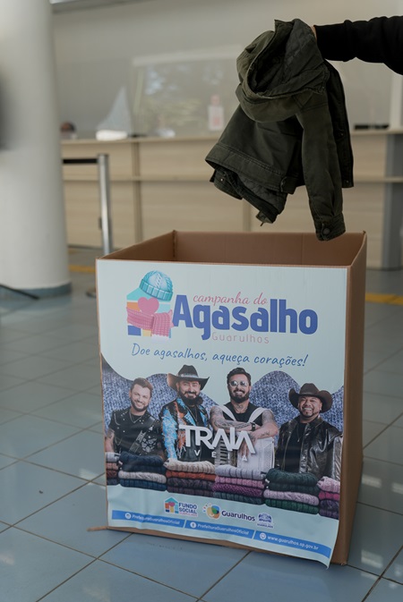 Última semana: Campanha do Agasalho tem 200 pontos de coleta em Guarulhos