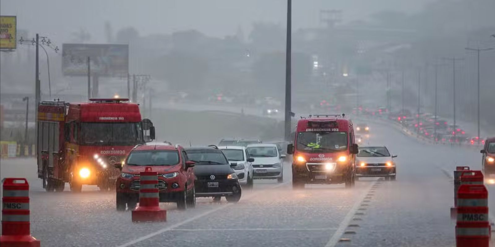 Previsão do tempo: Sul e Sudeste enfrentam chuva e tempestades