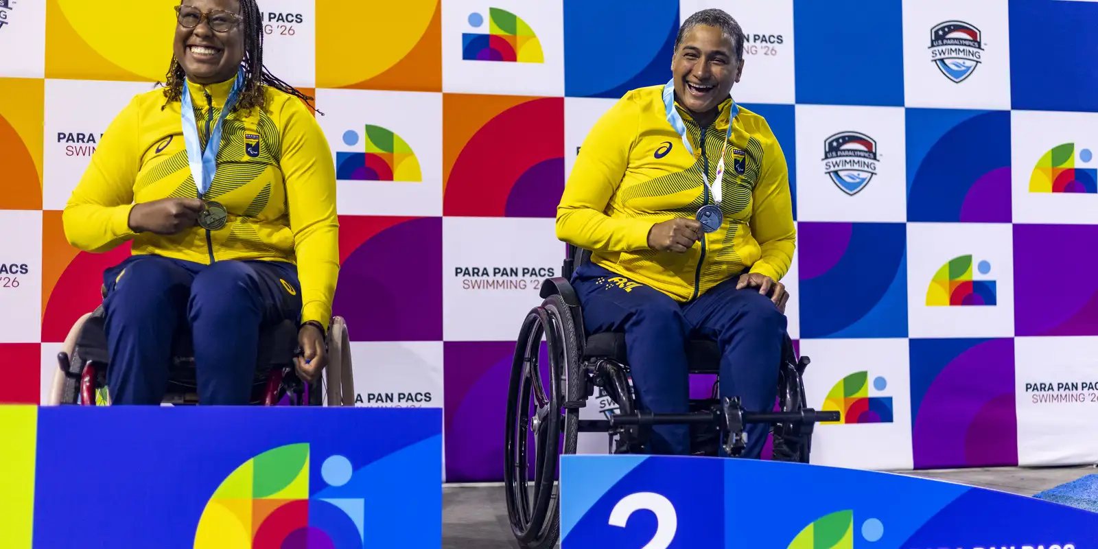 Brasil estreia com medalhas e recorde no Parapan-Pacífico de natação