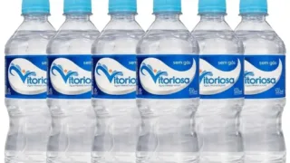 Anvisa interdita água mineral da marca Vitoriosa por conter coliformes
