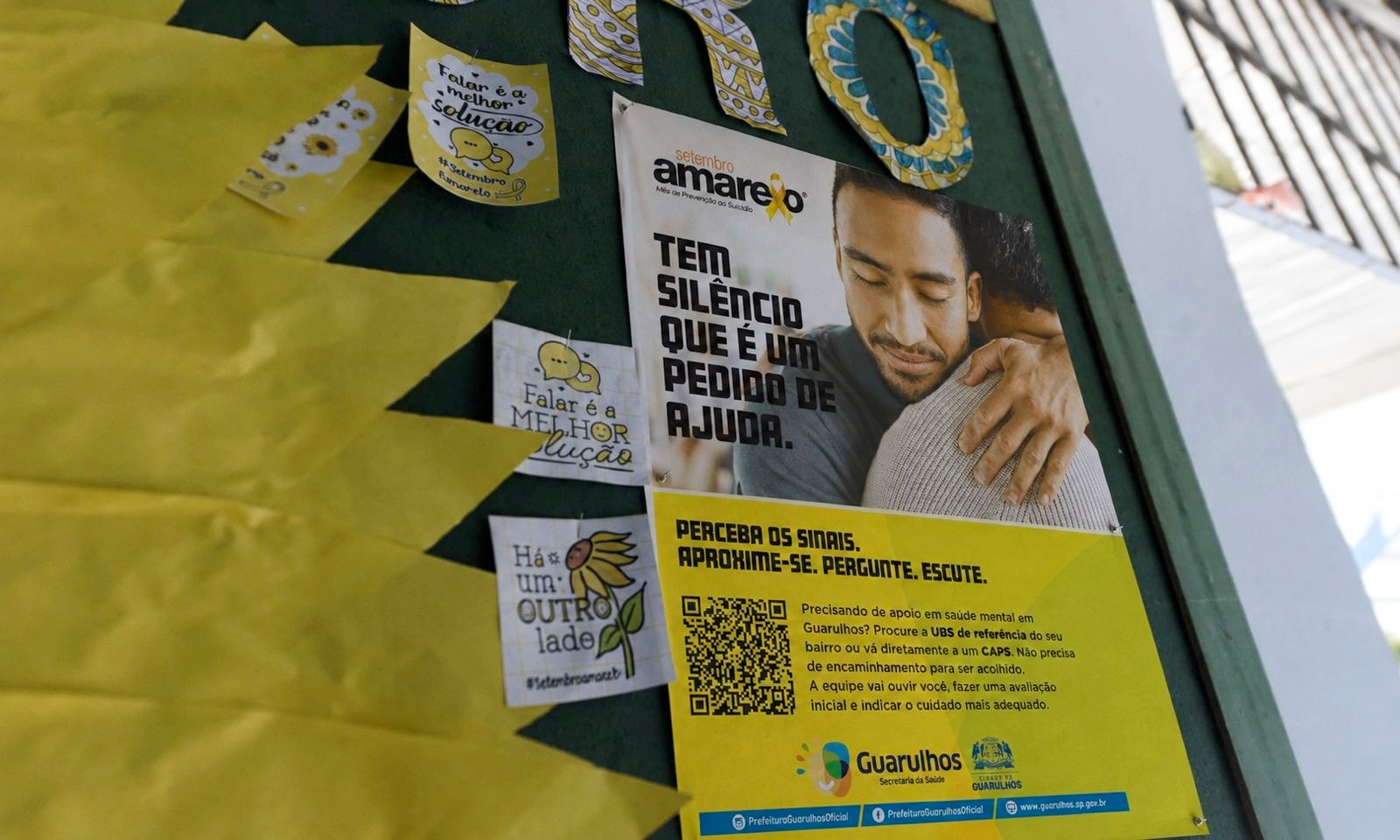Guarulhos inicia campanha do Setembro Amarelo com foco na prevenção ao suicídio