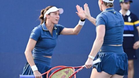 Luisa Stefani avança às quartas de final do US Open em duplas femininas