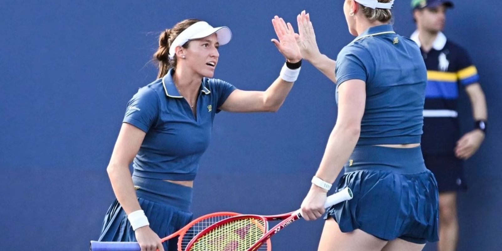 Luisa Stefani avança às quartas de final do US Open em duplas femininas