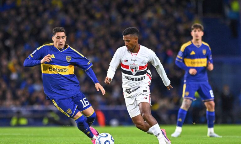 São Paulo perde para o Boca Juniors na Sul-Americana com gol de ex-Palmeiras