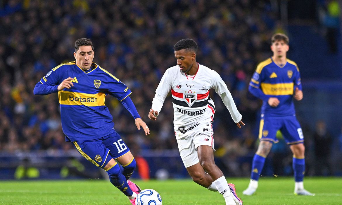 São Paulo perde para o Boca Juniors na Sul-Americana com gol de ex-Palmeiras